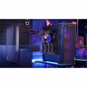 Lenovo Legion T7 34IAS10 90Y6003JUS Gaming Desktop Computer - Intel Core Ultra 9 285K - 64 GB - 2 TB SSD - Tower - Storm G