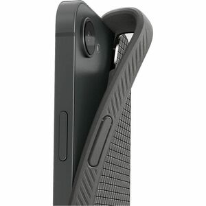 Spigen Liquid Air Case for Apple iPhone 16e Smartphone - Geometric pattern, Textured - Marble Grey - Drop Resistant, Finge