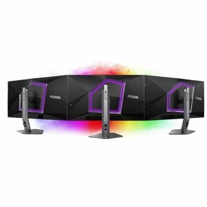 AOC AGON PRO AG276FK 27" (68.6 cm) Class Full HD Gaming LED Monitor - 16:9 - Black, Grey - 27" (68.6 cm) Viewable - Fast I