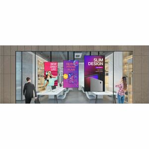 LG 75XS4P Window Facing Display - 75" LCD - In-plane Switching (IPS-M+) Technology - 24 Hours/7 Days Operation - 3840 x 21
