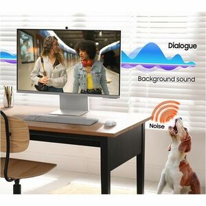 Moniteur LCD Smart Samsung S32FM801UU 32" Class 4K UHD - 16:9 - Blanc - 81,3 cm (32") Viewable - Vertical Alignment (VA) -