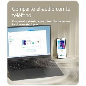 LG gram 16Z90T-V.AP88B 40.6 cm (16") Notebook - WQXGA - Intel Core Ultra 7 255H - 32 GB - 1 TB SSD - Spanish Keyboard - Ob
