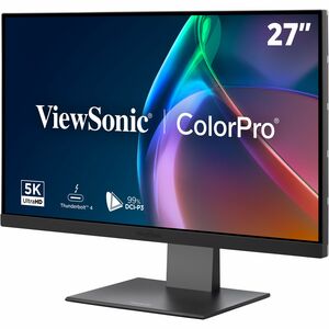 ViewSonic ColorPro VP2788-5K 27 Zoll Klasse 5K LED-Monitor - 16:9 Format - Schwarz - 68,6 cm (27 Zoll) Viewable - IPS-Tech