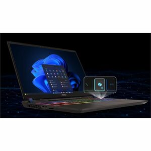 Vector 16 HX AI A2XWHG - 16in QHD+ IPS -Intel Ultra7 255HX - RTX5070Ti GDDR7 12GB - 32GB16GBx2 RAM DDR5 - 1TB NVMe SSD - W