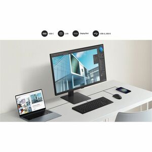 Samsung ViewFinity S32D604U 32" 16:9 2560x1440 IPS, 5ms, 350nits, 100Hz, HDR10, sRGB 99%, HAS/Swivel/Pivot/Tilt, HDMI/DP/U