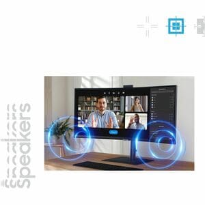 Samsung ViewFinity S34C652VEU 34" Class Webcam UWQHD Curved Screen LED Monitor - 21:9 - Black - 86.4 cm (34") Viewable - V