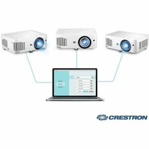 ViewSonic LSD300W-ST Short Throw DLP Projector - 16:10 - Wall Mountable, Ceiling Mountable - 1280 x 800 - Front, Ceiling -