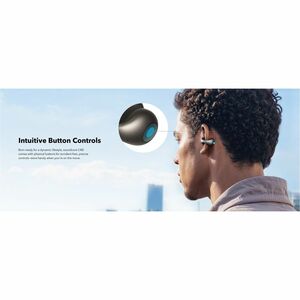 soundcore C40i | Flexible and Comfortable Clip-On Earbuds - Stereo - Wireless - Bluetooth - Earbud - Binaural - Open - Gra