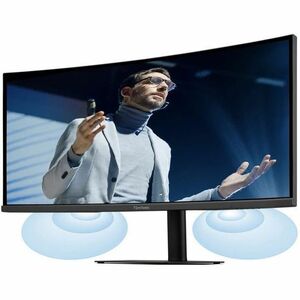 ViewSonic VA3420C 34" Class UW-QHD LED Monitor - 21:9 - 86.4 cm (34") Viewable - LED Backlight - 3440 x 1440 - 300 cd/m² -