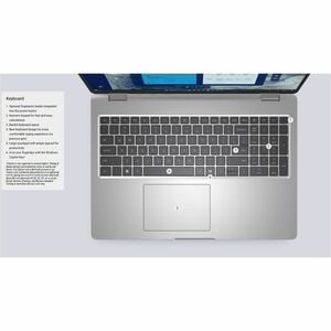 Dell Pro 16 PC16250 40,6 cm (16 Zoll) Notebook - Full HD Plus - 60 Hz - Intel Core Ultra 5 - vPro-Technologie - 16 GB - 51