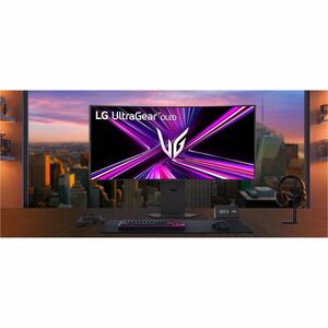 LG UltraGear 39GX900A-B 39" Class UW-QHD Curved Screen Gaming OLED Monitor - 21:9 - 39" Viewable - OLED - 3440 x 1440 - 1.