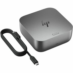 HP G6 Thunderbolt 4 扩展插口 用于 显示器, 笔记本电脑 - 充电功能 - 5 x USB端口 - 3 x USB A 型端口 - USB Type-A - 2 x USB C 型端口 - C型USB - 网络 (RJ-45