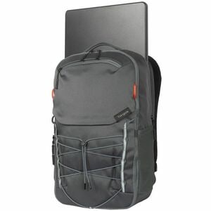 Targus Work + Play TBB65802GL Carrying Case (Backpack) for 38.1 cm (15") to 40.6 cm (16") Notebook - Grey - Plastic Body -