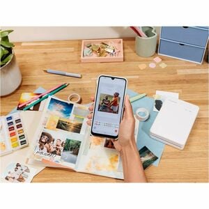 Canon SELPHY QX20 Dye-Sublimations-Drucker - Farbe - Tragbar - Weiß - 287 x 287 dpi Druckauflösung - Wireless LAN - USB