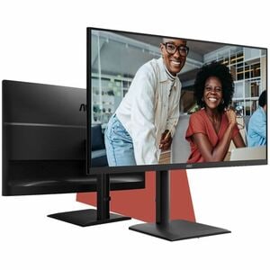 Moniteur LED AOC Q32E4U 32" Classe WQHD - 16:9 - Noir - 80 cm (31,5") Viewable - Technologie IPS - WLED Rétroéclairage - R