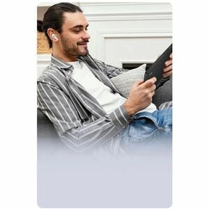 TCL MOVEAUDIO Go True Wireless Earbud Stereo Earset - White, Multicolor - Binaural - In-ear - Bluetooth - 16 Ohm - Noise R