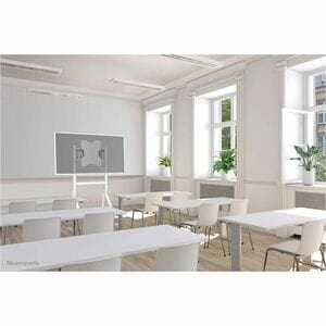 Neomounts MOVE Go Flip Display Cart - 50 kg Load Capacity - 4 Casters - Steel - 748 mm Width x 660 mm Depth x 1596 mm Heig