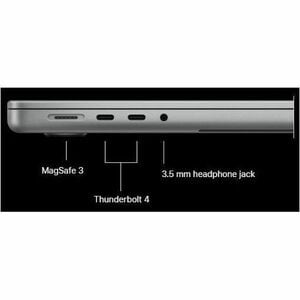 Apple MacBook Pro MDE54CH/A 36.1 cm (14.2") 笔记本电脑 - 120 Hz - Apple - 16 GB - 1 TB SSD - 中文 键盘 - 银 - Apple M5 芯片 - 3024 x 1