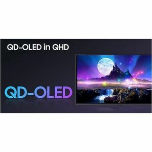 Samsung Odyssey OLED G6 S27FG602SU 27" Class WQHD Gaming OLED Monitor - 16:9 - Silver - 68.6 cm (27") Viewable - OLED - 25