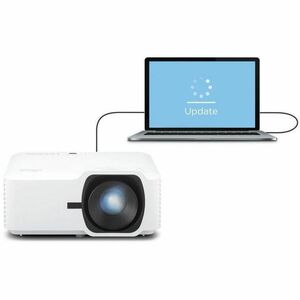 ViewSonic Luminous Superior LSD400HD DLP Projector - High Dynamic Range (HDR) - 1920 x 1080 - Front, Ceiling - 2160p - 200