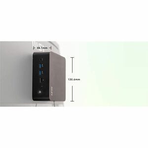 MSI Cubi NUC 1M CUBI NUC 1M-005BNZ Barebone System - Mini PC - Intel Core 5 120U 1.40 GHz Deca-core (10 Core) - Intel Chip
