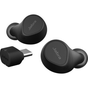 Auricular Jabra Evolve2 True Wireless Auricular Estéreo - Negro - Binaural - Intrauditivo - 2000cm - Bluetooth - 20Hz a 20