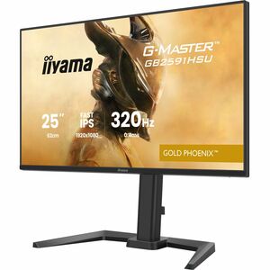 Moniteur de jeu LCD iiyama Gold Phoenix G-MASTER GB2591HSU-B1 25" Classe Full HD - 16:9 - Noir mat - 62,2 cm (24,5") Viewa