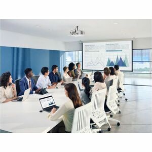 ViewSonic LSD500HD DLP Projector - White - Front - 1080p - 5500 lm - HDMI - USB - Network (RJ-45)