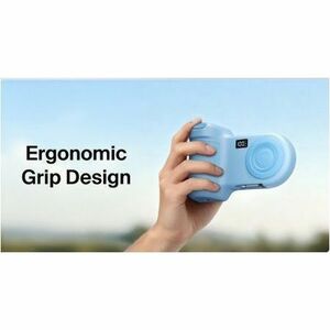 Belkin Stage PowerGrip CTA006 Charging Camera Grip/Power Bank - Ice Blue - USB - Battery - Portable