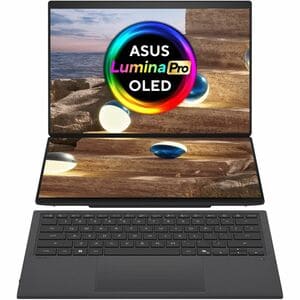 Asus ZenBook Duo UX8407 UX8407AA-SN079W 35.6 cm (14") Touchscreen Detachable Copilot+ PC 2 in 1 Notebook - 3K - 144 Hz - I