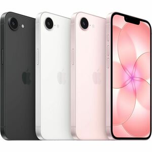 Apple iPhone 17e A3635 256 GB 智能电话 - 15.5 cm (6.1") OLED HDR10+ 2532 x 1170 - 六核（6 核） - 8 GB RAM - 5G - 黑 - 条 - Apple A19 