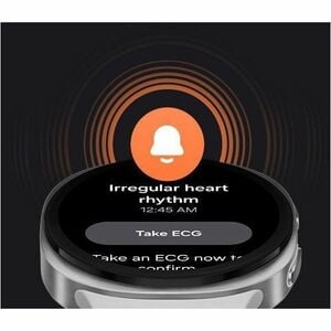Samsung Galaxy Watch8 SM-L335F Smart Watch - 46 mm Case Height - 43.70 mm Case Width - Silver Body Color - Silver Case Col