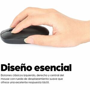 MW3050 Wireless Optical Mouse, Black, 1200dpi, 2.4Ghz (up to 10m), USB, Ambidextrous, Three Button with Scroll Wheel, USB-