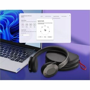 Lenovo Wireless Over-the-head Stereo Headset - Binaural - Supra-aural