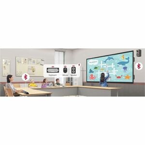 LG CreateBoard 105TR5WP-B 2667 mm 5K LCD Collaboration Display - ARM Cortex A76 + A55 - 8 GB - Infrared - Touchscreen - 21