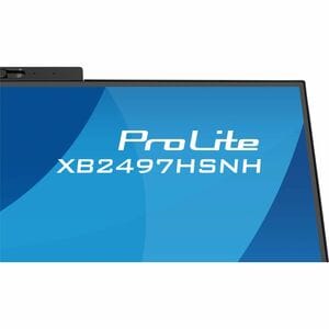 iiyama ProLite XB2497HSNH-B1 24" Class Webcam Full HD LED Monitor - 16:9 - Matte Black - 60.5 cm (23.8") Viewable - In-pla