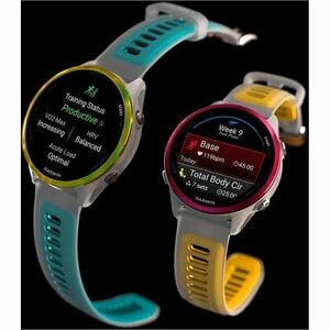 Garmin Forerunner 570 Smart Watch - 42.40 mm Case Height - 42.40 mm Case Width - Raspberry Body Color - Aluminium Body Mat
