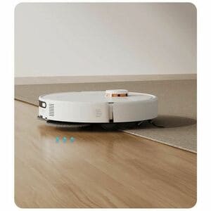 Xiaomi H50 Robot Vacuum Cleaner - 4 L Water Tank Capacity - Brush, Mop Pad - Carpet - Battery, AC Supply - 230 V AC, 14.4 