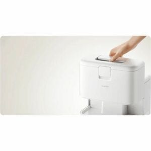 Xiaomi H50 Pro Bagless Robot Vacuum Cleaner - White - 280 mL Dust Capacity - Brush, Mop Pad - Carpet - Battery, AC Supply 