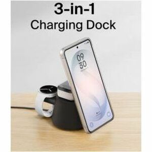 Belkin UltraCharge WIZ052 Induction Charger - For Smartphone, Smartwatch, iPhone - 15 V Input - 2 A - 5 V DC Output - Inpu