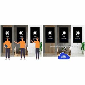 Samsung QM55B-T 1397 mm LCD Digital Signage Display - 24 Hours/7 Days Operation - Vertical Alignment (VA) - Touchscreen - 