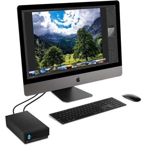 LaCie 1big Dock Desktop Festplatte - Extern - 18 TB - Notebook Unterstütztes Gerät - USB 3.0, Thunderbolt 3 - 7200U/Min - 