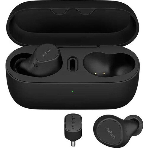 Casque (Oreillette) Jabra Evolve2 - True Wireless - Design Intra-auriculaire - Stéréo - Couleur Noir - Binaural - Intra-au