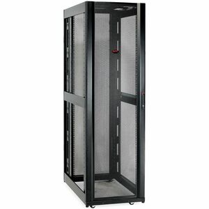 APC by Schneider Electric NetShelter 42U Enclosed Cabinet Rack Cabinet for Storage, Server - 482.60 mm Rack Width - Black 