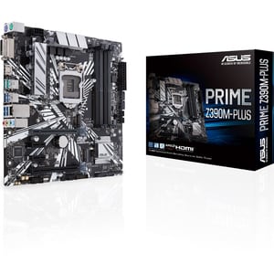 Asus Prime Z390M-PLUS Desktop Motherboard - Intel Z390 Chipset - Socket H4 LGA-1151 - Intel Optane Memory Ready - Micro AT