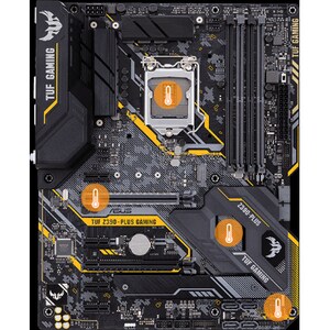 TUF Z390-PLUS GAMING Desktop Motherboard - Intel Z390 Chipset - Socket H4 LGA-1151 - Intel Optane Memory Ready - ATX - 64 
