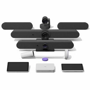 Logitech Rally Plus Video Conference Equipment - Large Room Size Supported - For Video Conferencing, Meeting Room - 3840 x