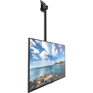 Kanto CM600 Ceiling Mount for Flat Panel Display - Black - Height Adjustable - 1 Display(s) Supported - 70" Screen Support