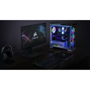 Corsair IRONCLAW RGB FPS/MOBA Gaming Mouse - Optical - Cable - Black - USB 2.0 - 18000 dpi - 7 Button(s)