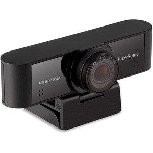 ViewSonic VB-CAM-001 Webcam - 2.1 Megapixel - 30 fps - Black - USB 2.0 - 1920 x 1080 Video - 110° Angle - Microphone - Mon